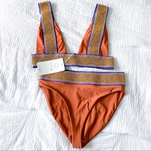 Zara Other - Copper/ burnt orange Bikini